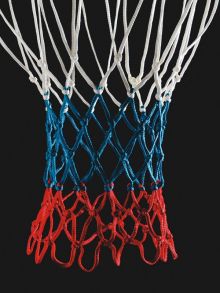 Sieka na basketbalov k, farebn, PA, 4mm